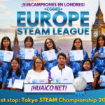 Subcampeones en Coded Europe STEAM League - Londres