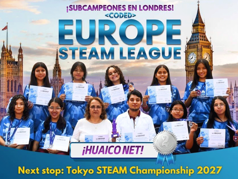 Subcampeones en Coded Europe STEAM League - Londres